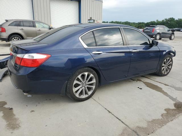 1HGCR2F53DA002019 - 2013 HONDA ACCORD SPORT BLUE photo 3