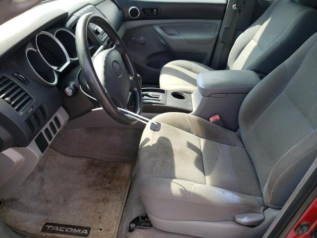 5TETX22N48Z486904 - 2008 TOYOTA TACOMA ACCESS CAB წითელი ფოტო 7