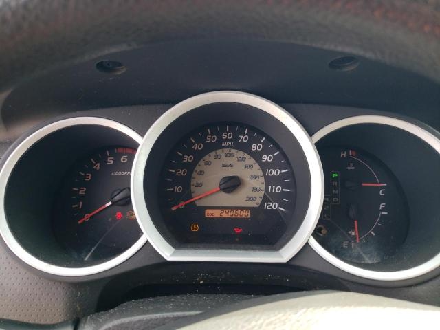 5TETX22N48Z486904 - 2008 TOYOTA TACOMA ACCESS CAB წითელი ფოტო 9