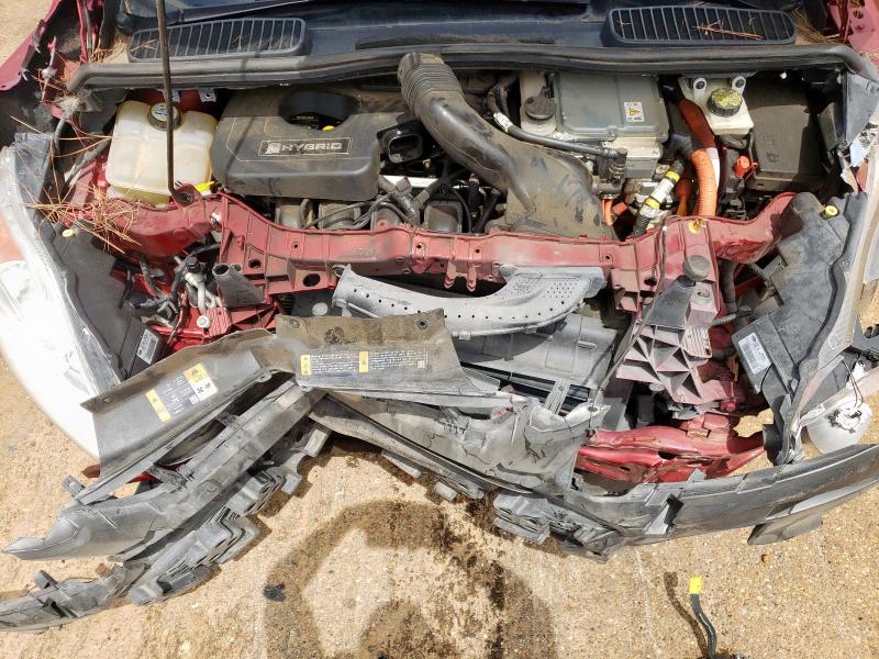 1FADP5BU3DL534856 - 2013 FORD C-MAX SEL RED photo 12