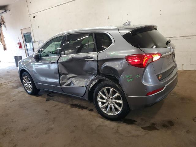 LRBFX2SA7KD026600 - 2019 BUICK ENVISION ESSENCE Մոխրագույն լուսանկար 2