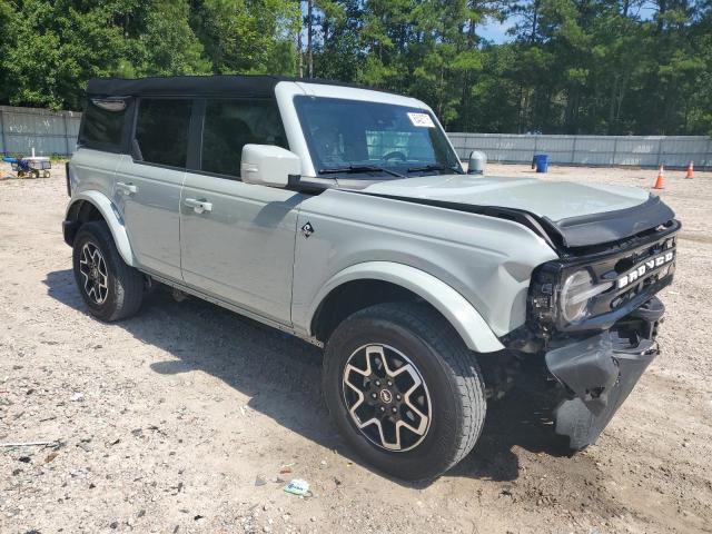 1FMEE5BP2PLC04477 - 2023 FORD BRONCO BASE رمادي صورة 4