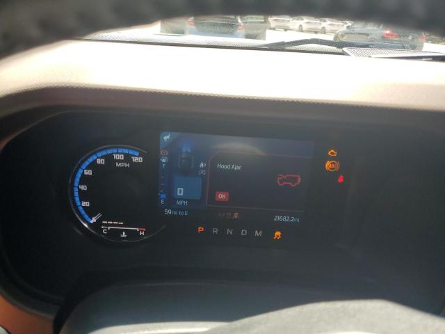 1FMEE5BP2PLC04477 - 2023 FORD BRONCO BASE رمادي صورة 9