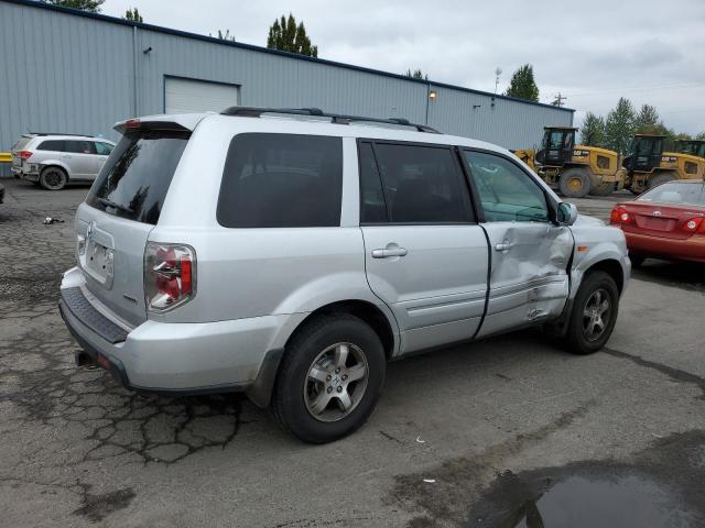 5FNYF18507B026410 - 2007 HONDA PILOT EXL SILVER photo 3