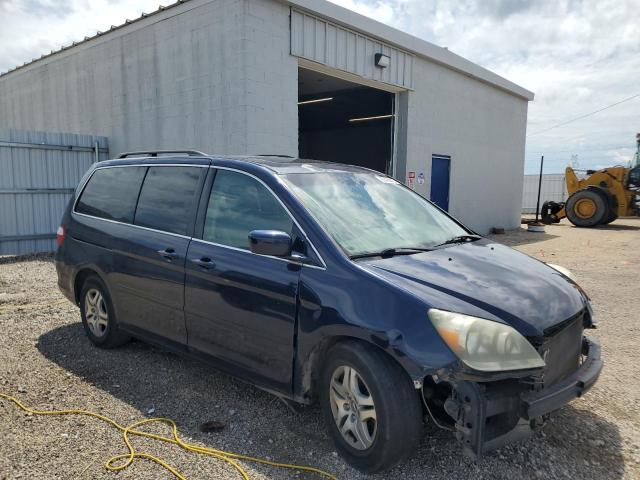 5FNRL38657B094669 - 2007 HONDA ODYSSEY EXL ლურჯი ფოტო 4