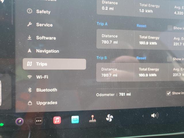 5YJ3E1EAXSF018855 - 2025 TESLA MODEL 3 შავი ფოტო 9