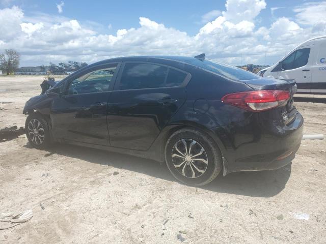 3KPFK4A78HE060196 - 2017 KIA FORTE LX BLACK photo 2