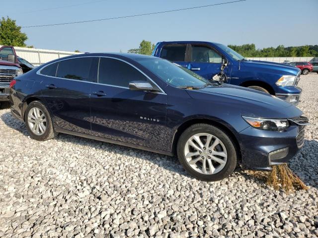 1G1ZE5ST7HF127262 - 2017 CHEVROLET MALIBU LT BLUE photo 4