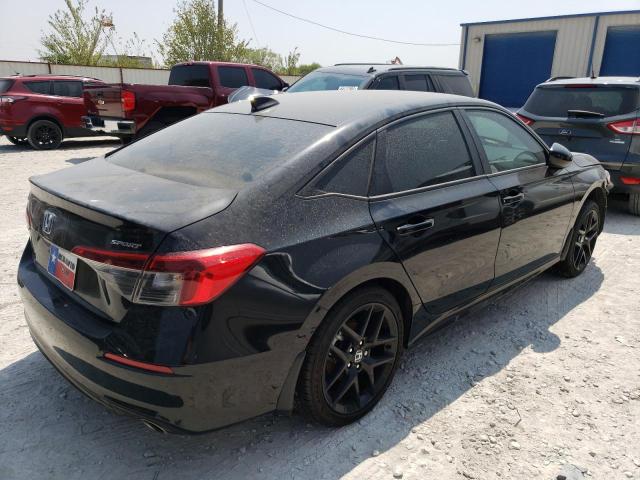 2HGFE2F58NH603213 - 2022 HONDA CIVIC SPORT 黑色 照片 3
