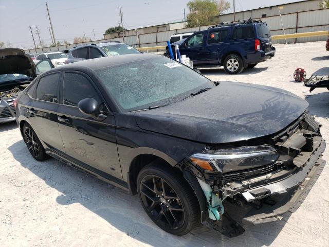 2HGFE2F58NH603213 - 2022 HONDA CIVIC SPORT 黑色 照片 4