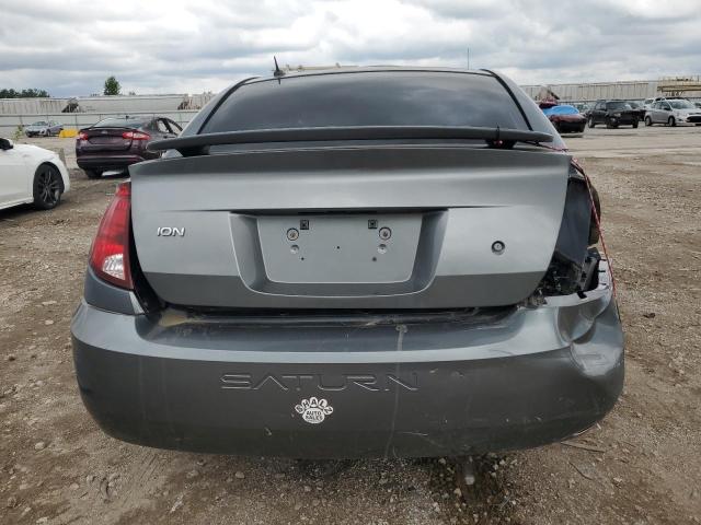 1G8AL55F16Z130535 - 2006 SATURN ION LEVEL 3 Сұр фото 6