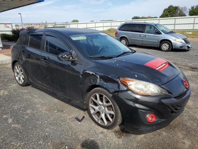 JM1BL1H35A1253380 - 2010 MAZDA SPEED 3 შავი ფოტო 4