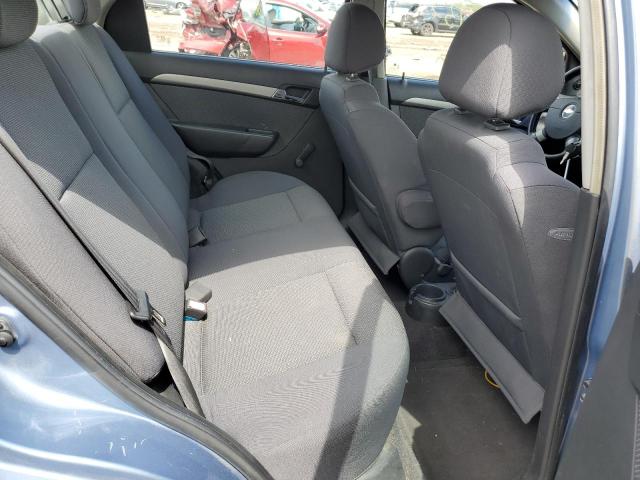 KL1TD56687B066439 - 2007 CHEVROLET AVEO BASE BLUE photo 6