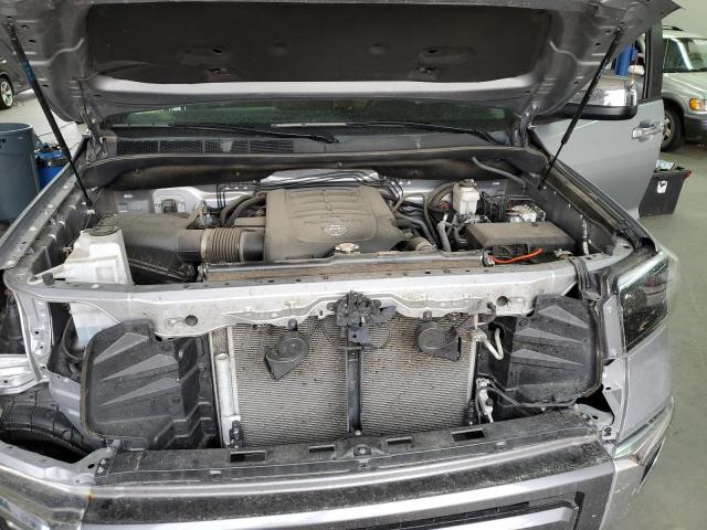 5TFAY5F12MX976918 - 2021 TOYOTA TUNDRA CREWMAX 1794 SILVER photo 11