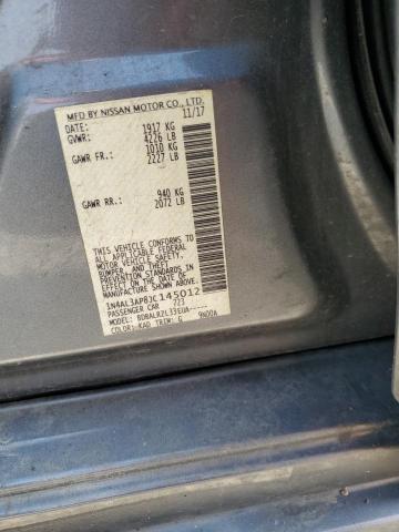 1N4AL3AP8JC145012 - 2018 NISSAN ALTIMA 2.5 Grafit fotoğraf 12