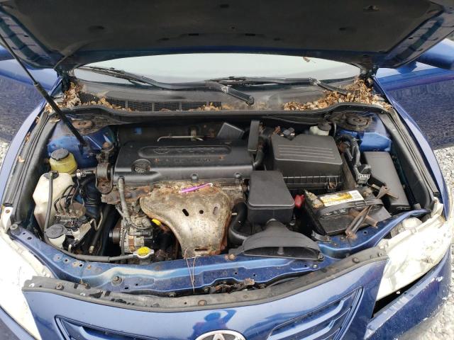 4T1BE46K27U168067 - 2005 TOYOTA CAMRY CE BLUE photo 11