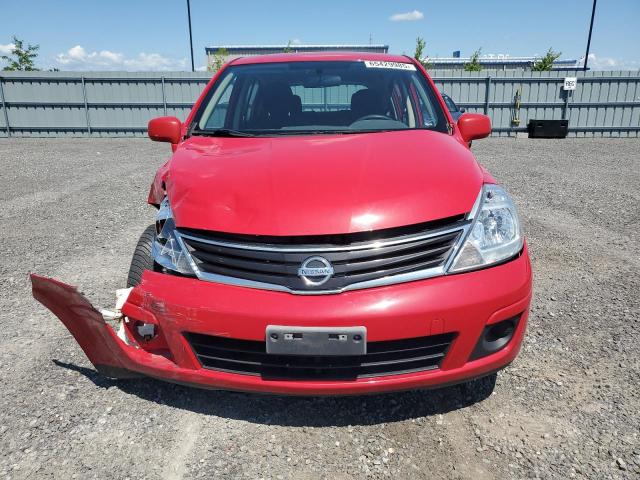 3N1BC1CP4CL365418 - 2012 NISSAN VERSA S RED photo 5