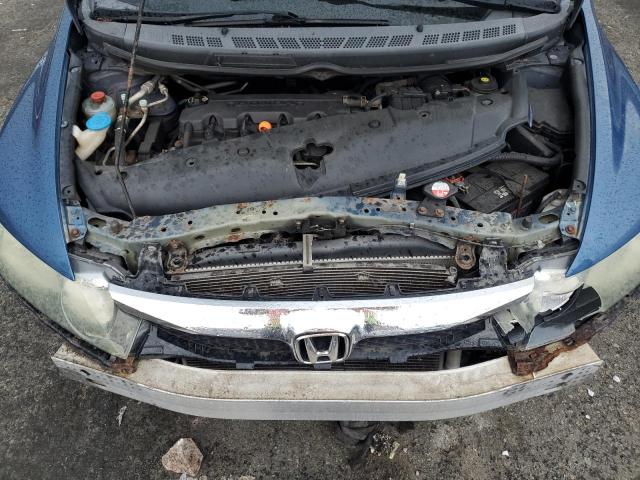 2HGFA1F5XAH509432 - 2010 HONDA CIVIC LX BLUE photo 11