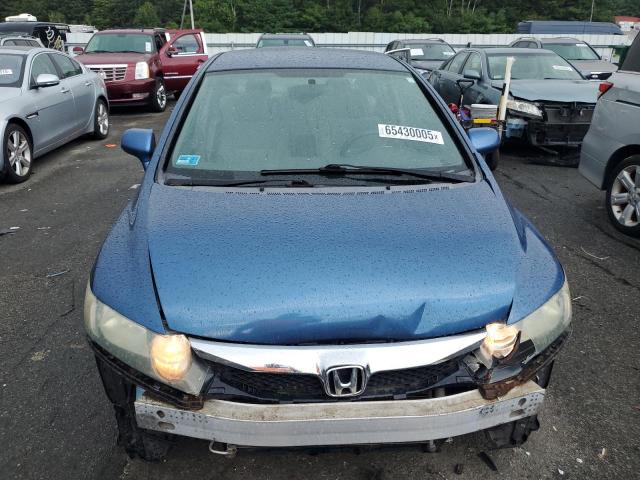 2HGFA1F5XAH509432 - 2010 HONDA CIVIC LX BLUE photo 5
