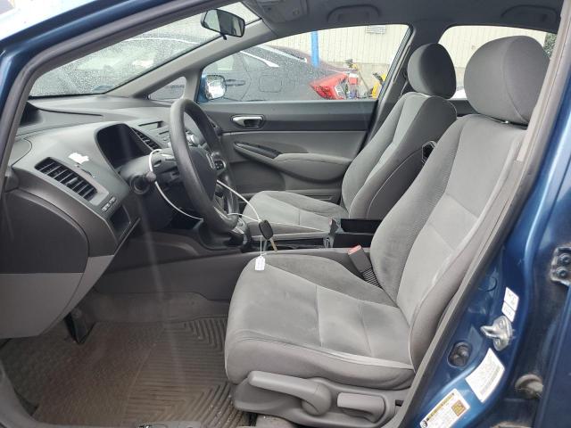 2HGFA1F5XAH509432 - 2010 HONDA CIVIC LX BLUE photo 7