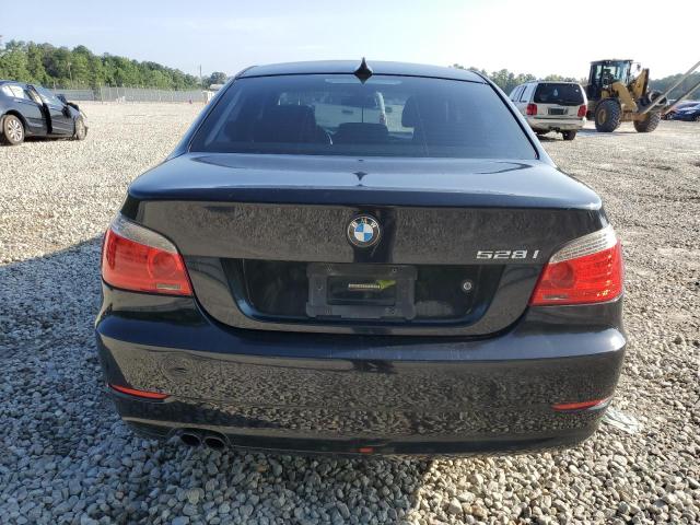 WBANU5C53AC124792 - 2010 BMW 528I I BLACK photo 6