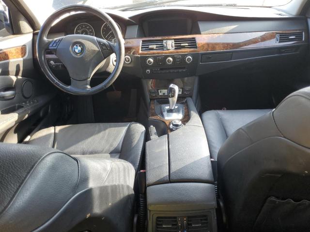 WBANU5C53AC124792 - 2010 BMW 528I I BLACK photo 8