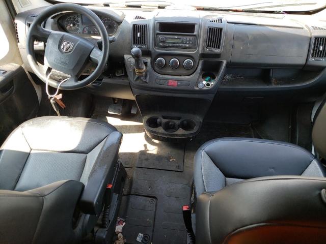 3C6TRVDG6HE526019 - 2017 RAM PROMASTER 2500 HIGH WHITE photo 8