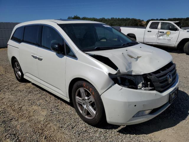 5FNRL5H9XDB031648 - 2013 HONDA ODYSSEY TOURING Білий фото 4