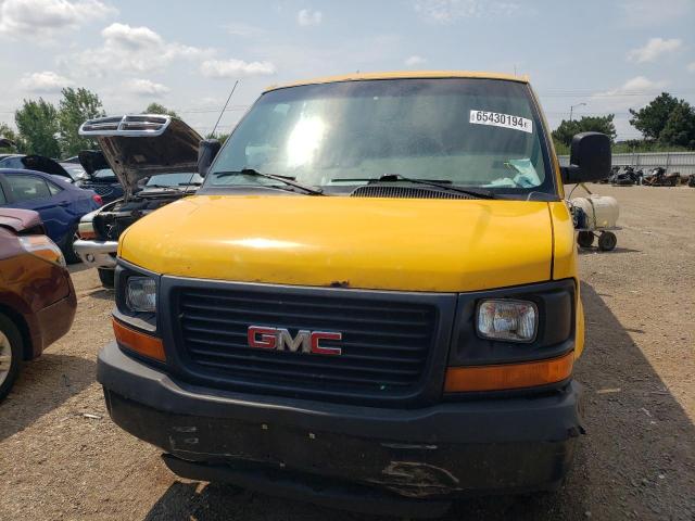 1GT2GUBA1A1903495 - 2010 GMC SAVANA G3500 YELLOW photo 5