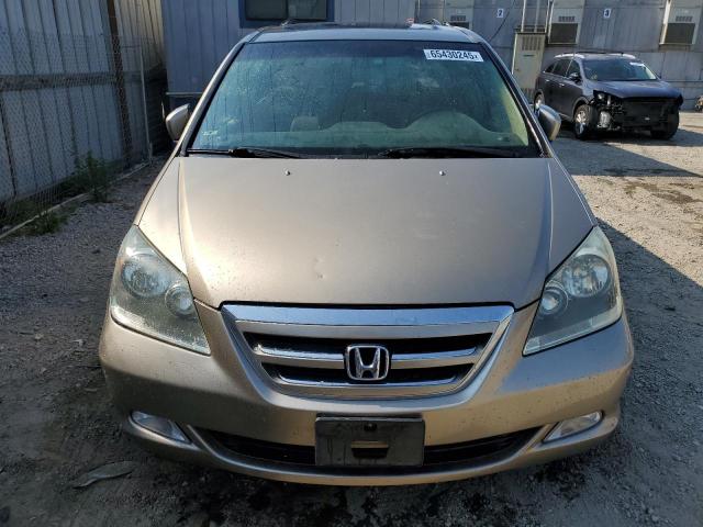 5FNRL38845B011571 - 2005 HONDA ODYSSEY TOURING GOLD photo 5