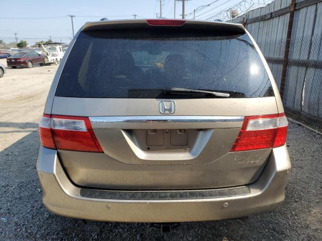5FNRL38845B011571 - 2005 HONDA ODYSSEY TOURING GOLD photo 6