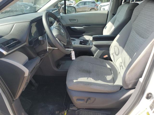 5TDKRKEC9MS065509 - 2021 TOYOTA SIENNA LE WHITE photo 7