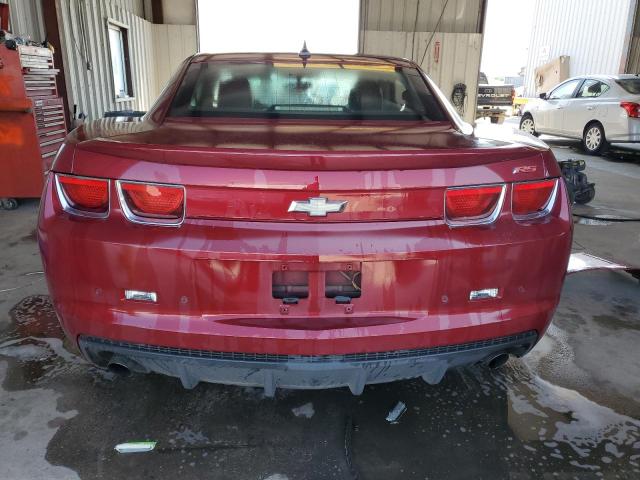 2G1FC1ED7B9117370 - 2011 CHEVROLET CAMARO LT BURGUNDY photo 6