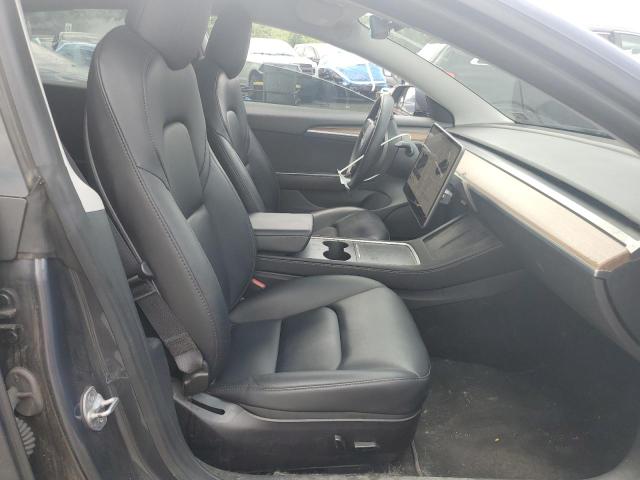 5YJ3E1EB4NF276611 - 2022 TESLA MODEL 3 Grau Foto 7