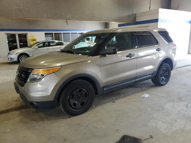 1FM5K8AR9FGB13405 - 2015 FORD EXPLORER POLICE INTERCEPTOR TAN photo 1