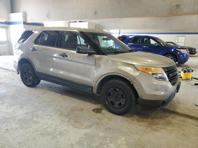 1FM5K8AR9FGB13405 - 2015 FORD EXPLORER POLICE INTERCEPTOR TAN photo 4