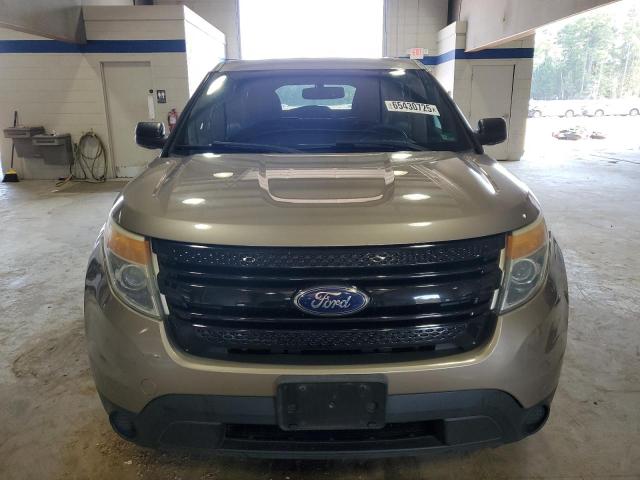 1FM5K8AR9FGB13405 - 2015 FORD EXPLORER POLICE INTERCEPTOR TAN photo 5