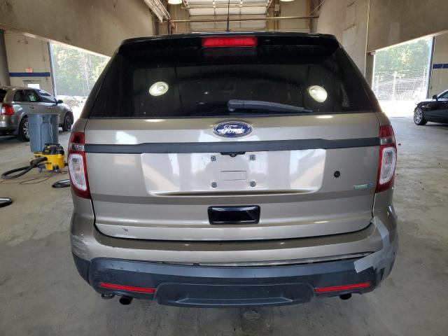 1FM5K8AR9FGB13405 - 2015 FORD EXPLORER POLICE INTERCEPTOR TAN photo 6