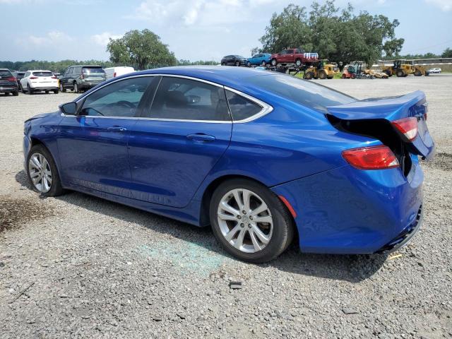 1C3CCCAB2FN739067 - 2015 CHRYSLER 200 LIMITED BLUE photo 2