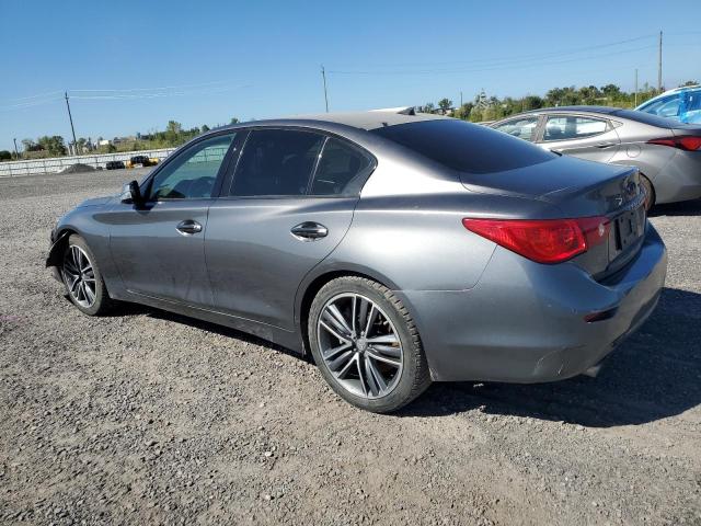 JN1BV7AR6FM397055 - 2015 INFINITI Q50 BASE GRAY photo 2