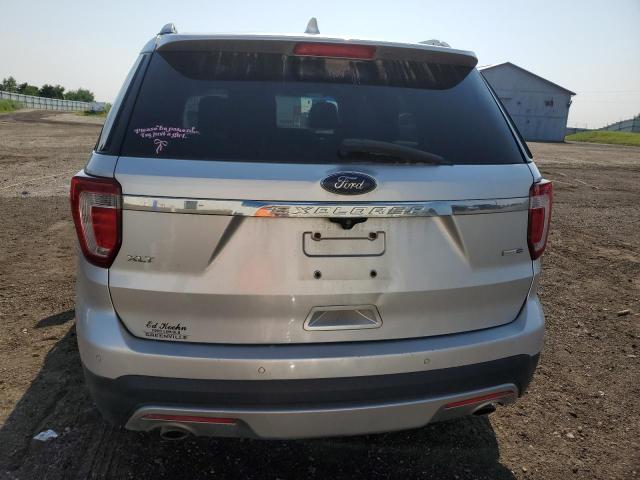 1FM5K8DH6GGC32694 - 2016 FORD EXPLORER XLT 银色 照片 6