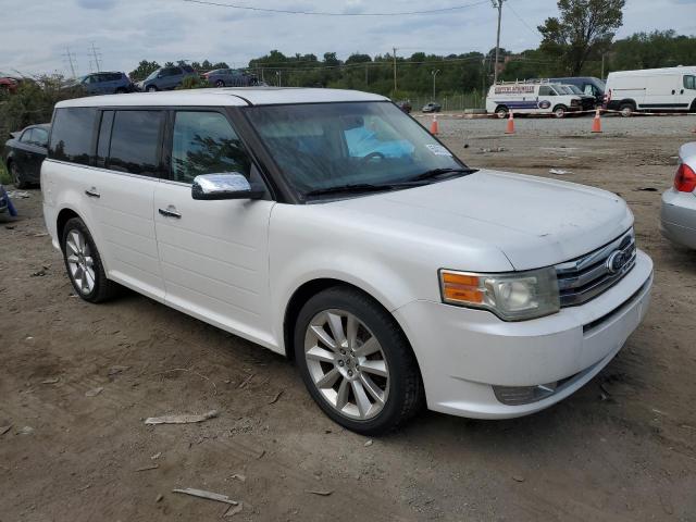 2FMHK6DC9BBD11217 - 2011 FORD FLEX LIMITED WHITE photo 4