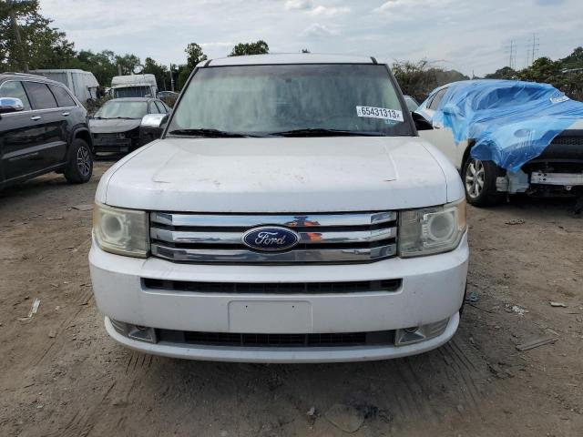 2FMHK6DC9BBD11217 - 2011 FORD FLEX LIMITED WHITE photo 5