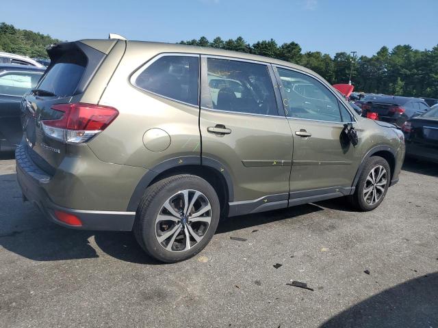 JF2SKAPC1NH510585 - 2022 SUBARU FORESTER LIMITED მწვანე ფოტო 3