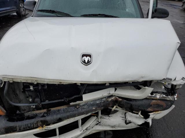 1B7GL22X4XS164006 - 1999 DODGE DAKOTA WHITE photo 11