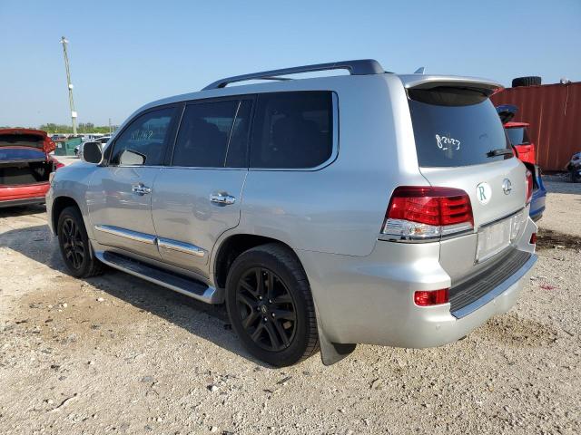 JTJHY7AX2D4100306 - 2013 LEXUS LX 570 SILVER photo 2