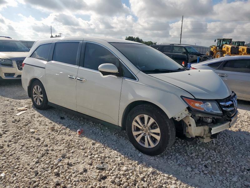 5FNRL5H40FB034274 - 2015 HONDA ODYSSEY EX Белый фото 4