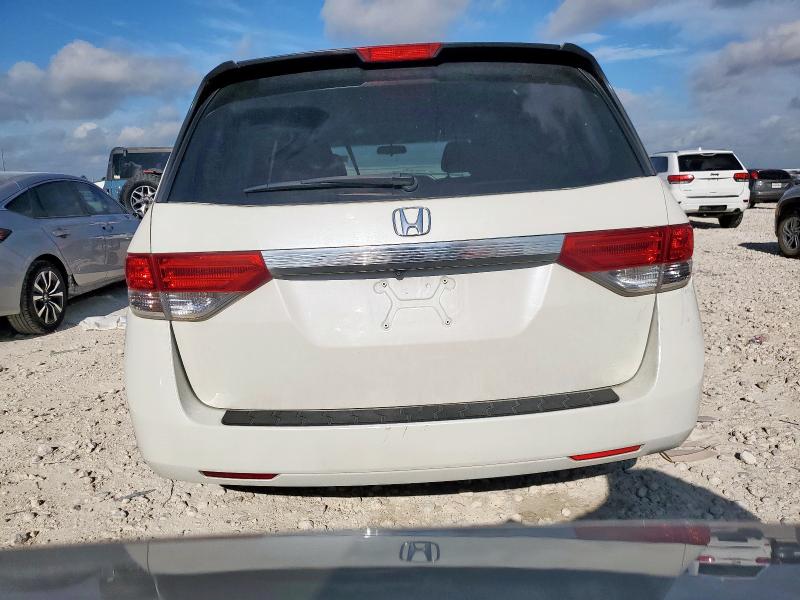 5FNRL5H40FB034274 - 2015 HONDA ODYSSEY EX Белый фото 6