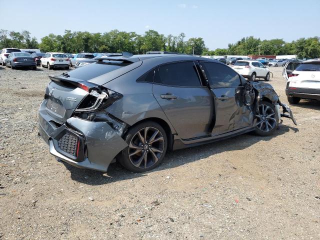 SHHFK7H98JU418615 - 2018 HONDA CIVIC SPORT TOURING GRAY photo 3