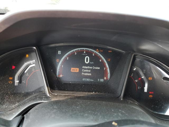 SHHFK7H98JU418615 - 2018 HONDA CIVIC SPORT TOURING GRAY photo 9